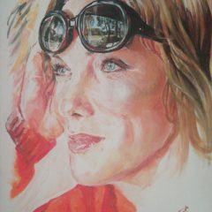 woman with sunglasses